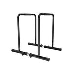 Adj Parallel Body Press Bar Stand - 130kg Safe