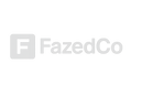 FazedCo Logo - White Text No Background
